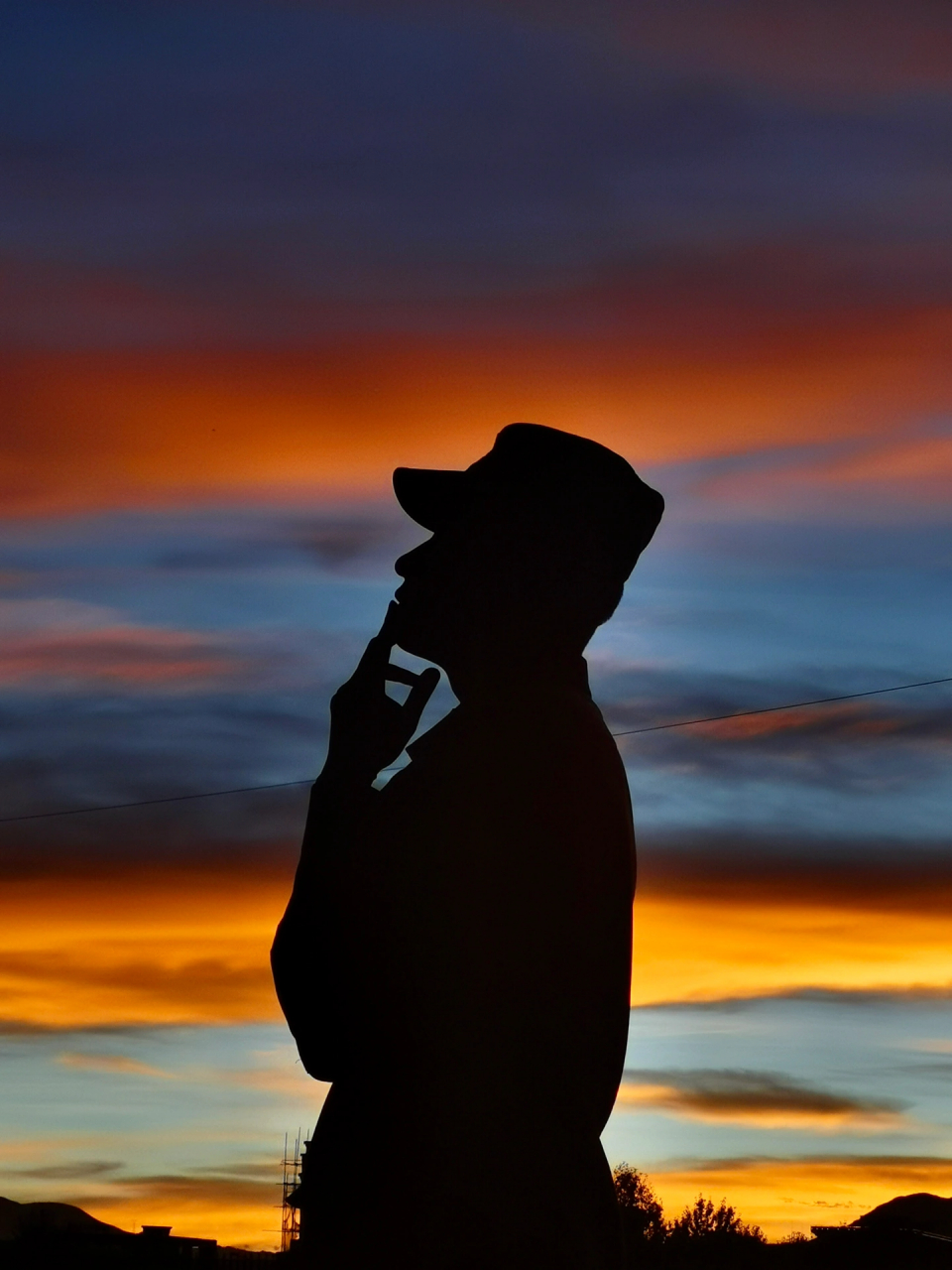 一组帅气的军装剪影,青春留下的痕迹.