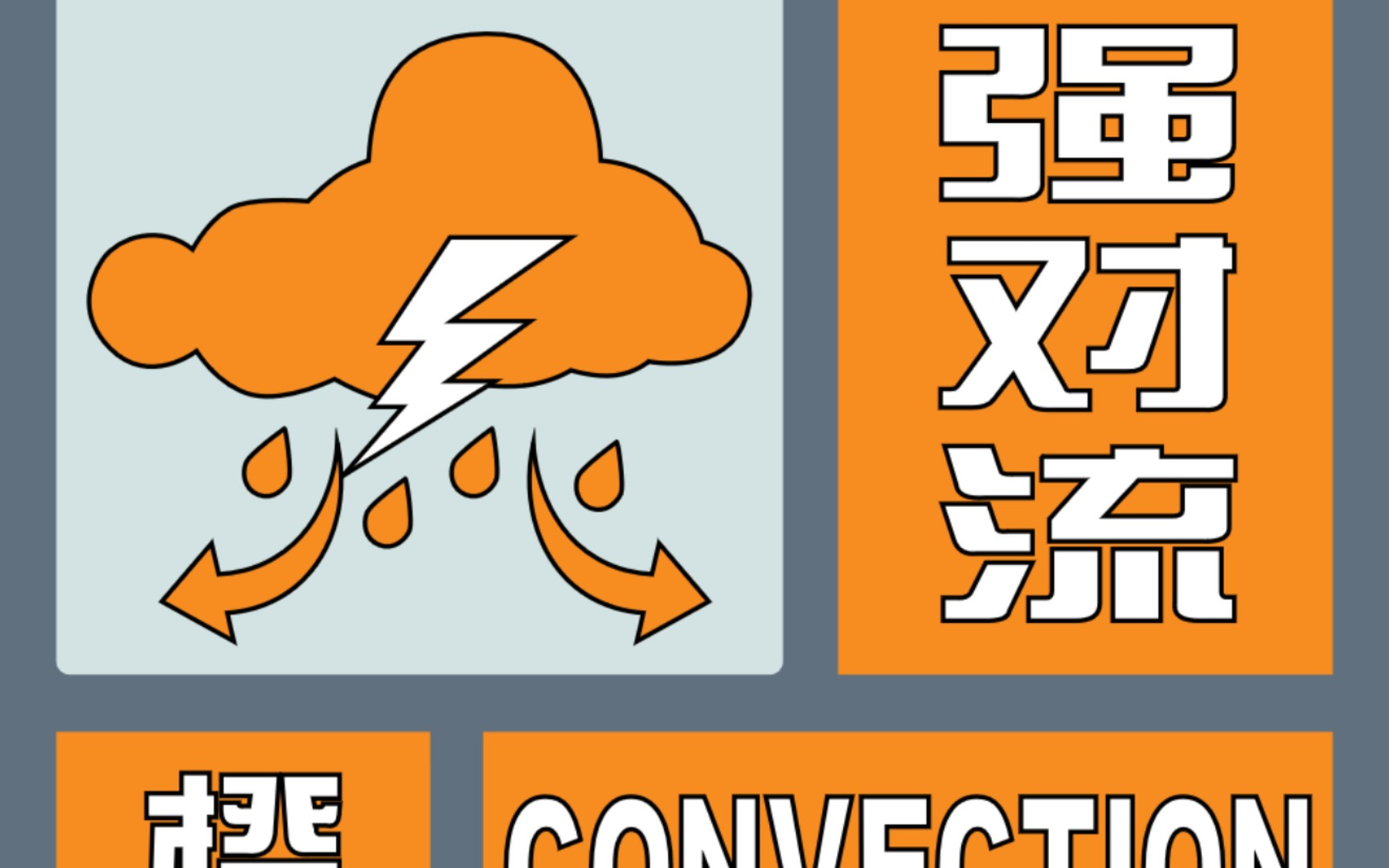 2013年以来首个强对流橙色预警,安徽南部,江苏南部,上海等地的部分