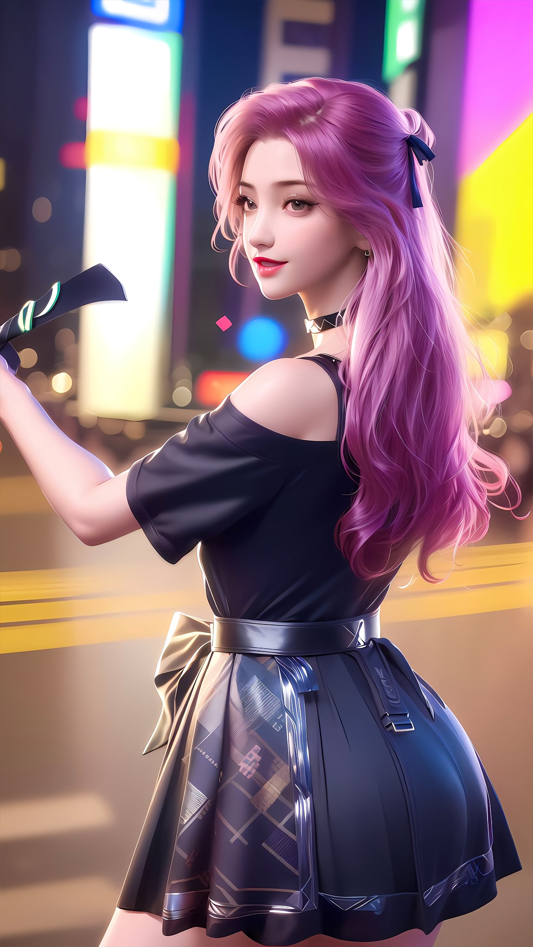 云悠悠ai高清手机壁纸:集美貌与才华于一身的女子