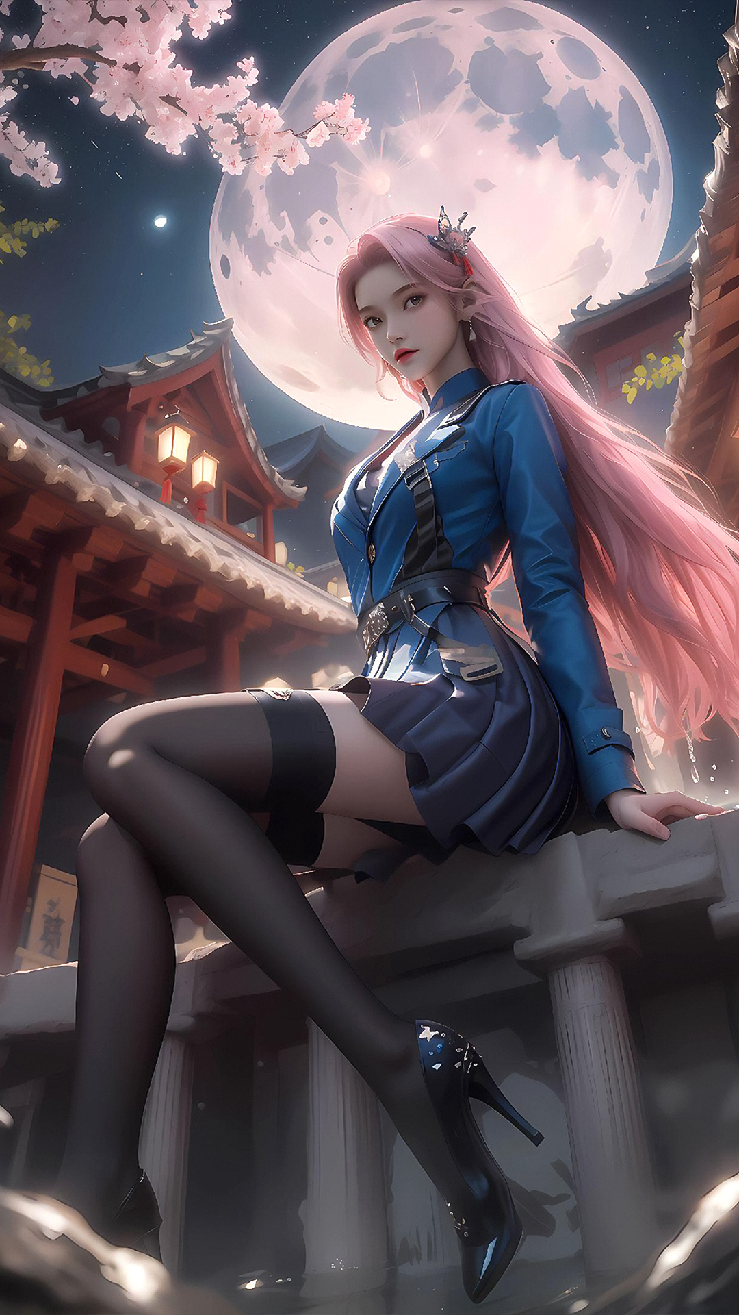 云悠悠ai高清手机壁纸:集美貌与才华于一身的女子