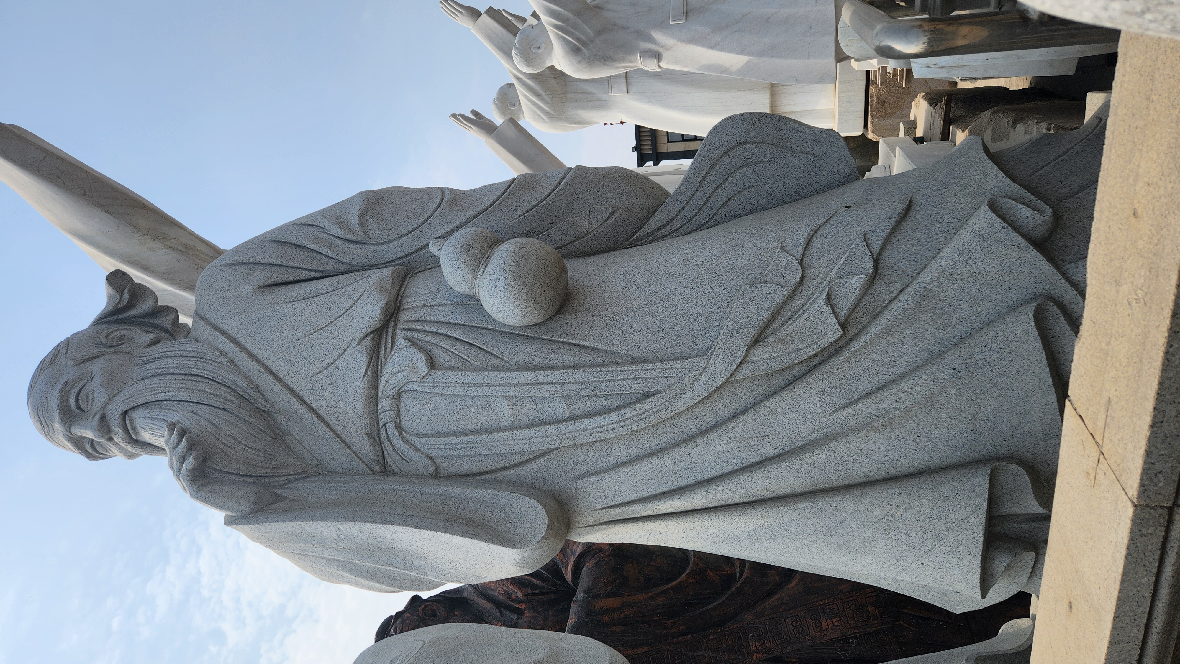 药王孙思邈雕塑,古代名医孙思邈雕像加工制作