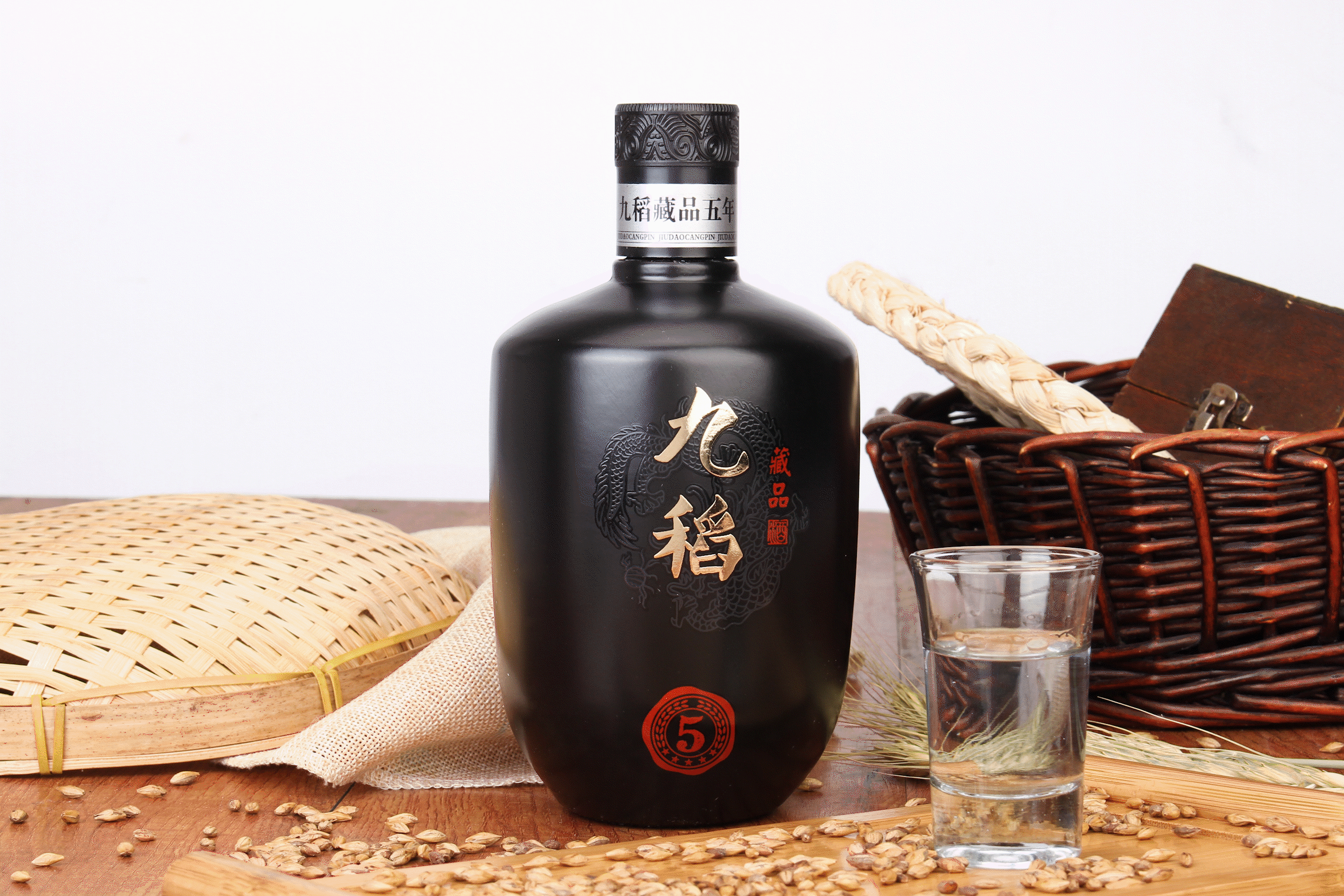 九稻酒业:九稻藏品五年