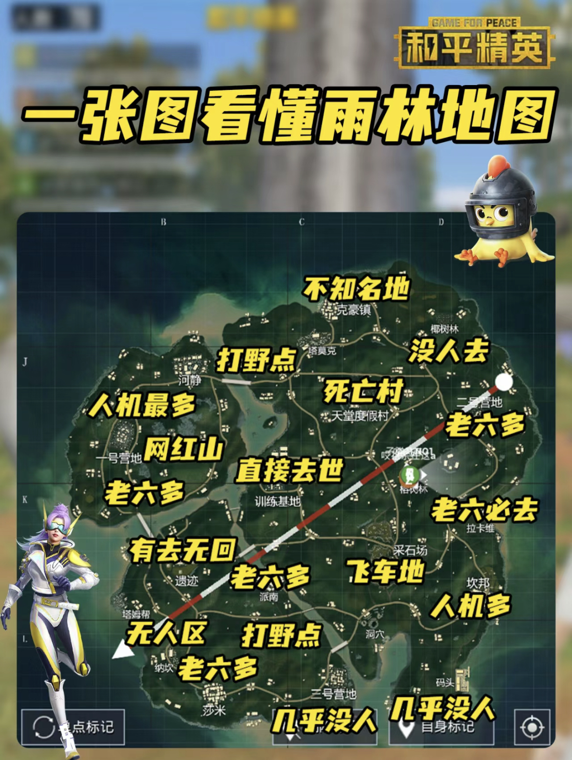 以下是对每个地图的简要分析: 1.