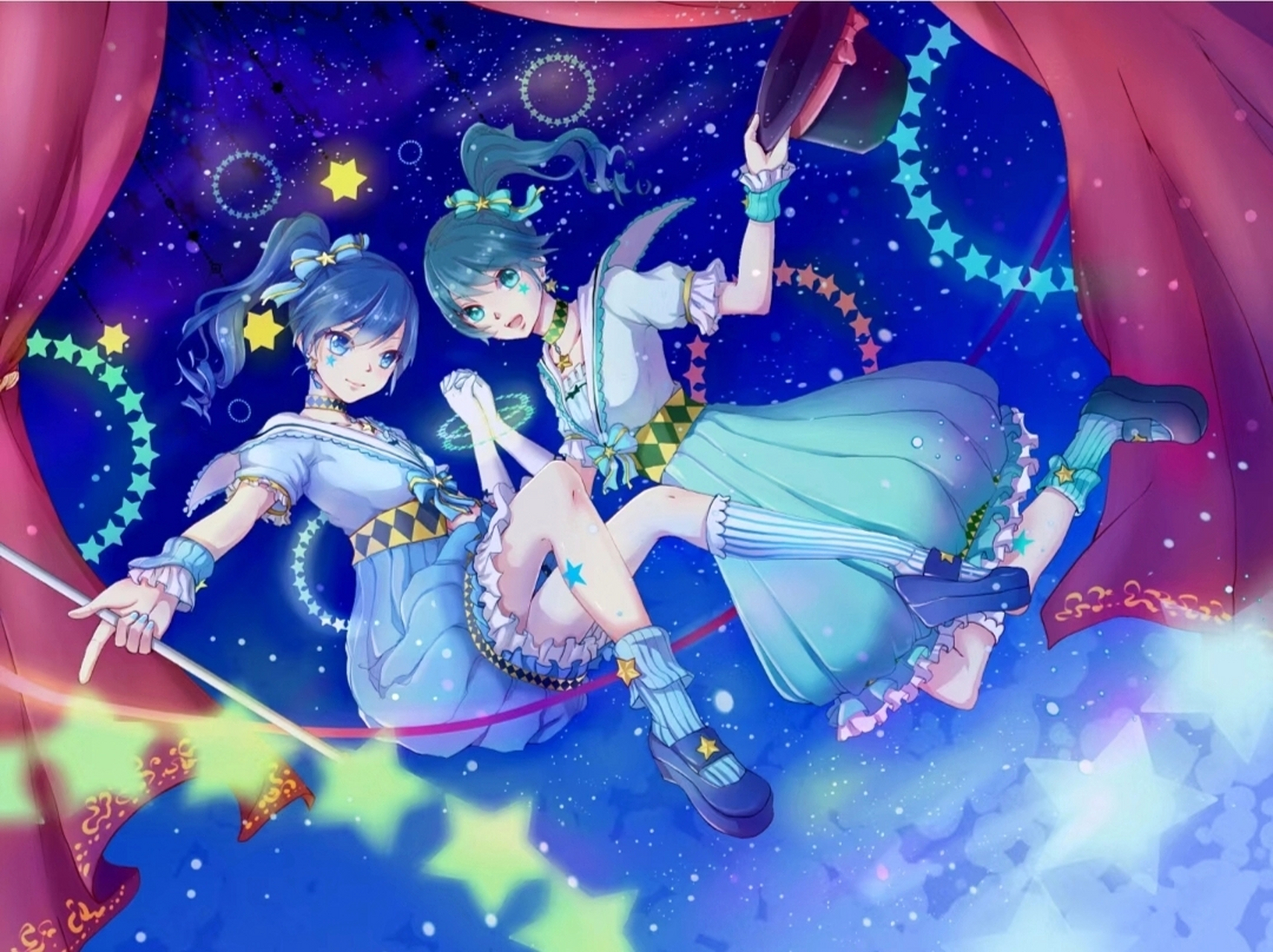 巴啦啦贝贝雅雅[亲吻][亲吻]#二次元#  画师:ooooo