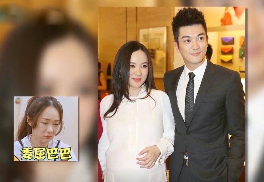 但是怀孕后的霍思燕,就像气球吹气一样的膨胀了起来,整个人胖到连脖子