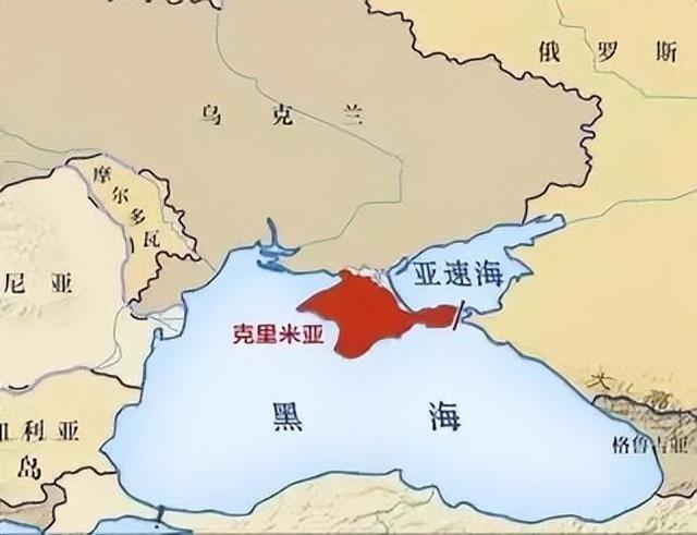 俄罗斯和克里米亚地图图片