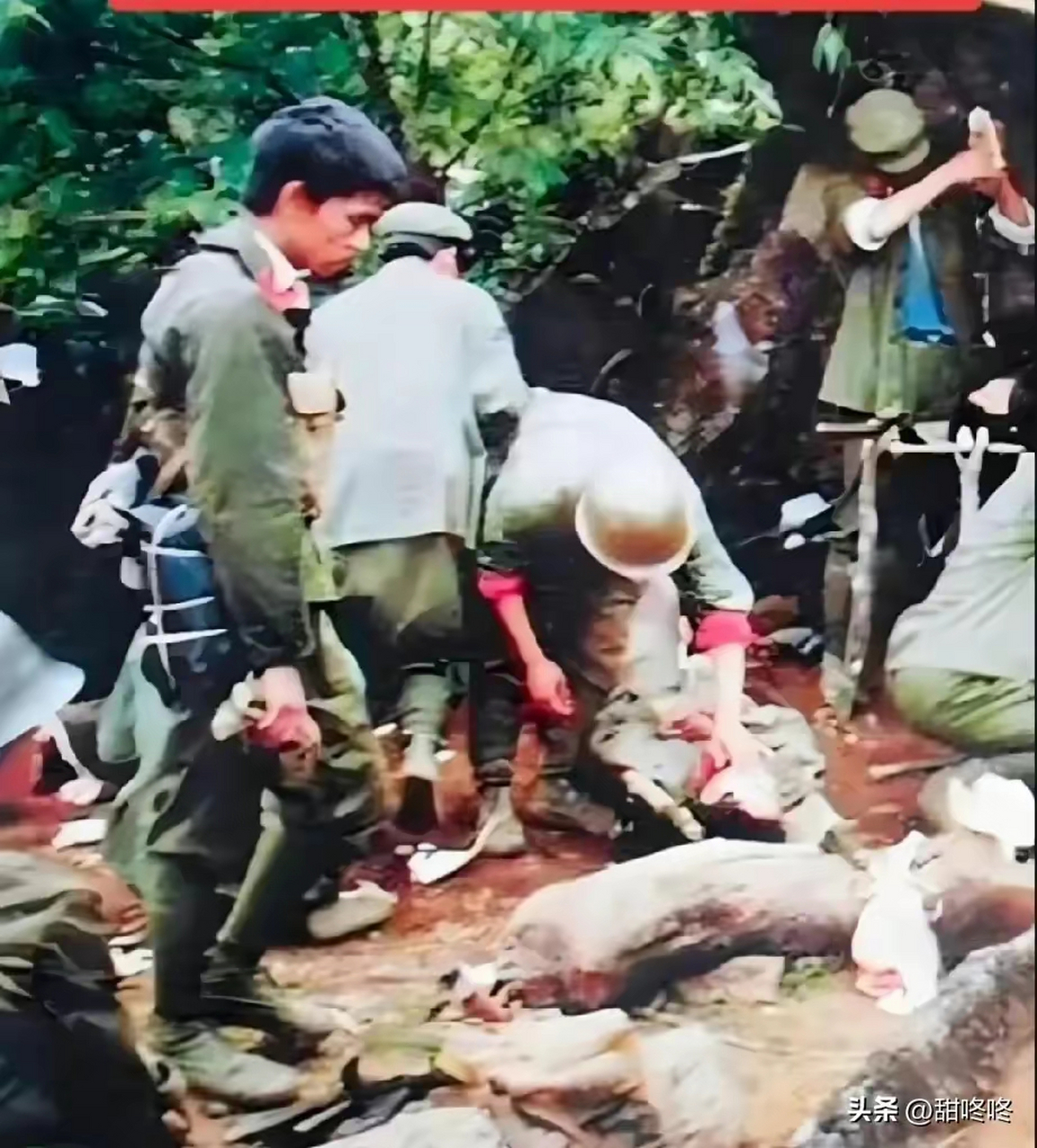 这些牺牲的战士们,年龄都在20岁左右,当祖国需要时,他们义无反顾的踏