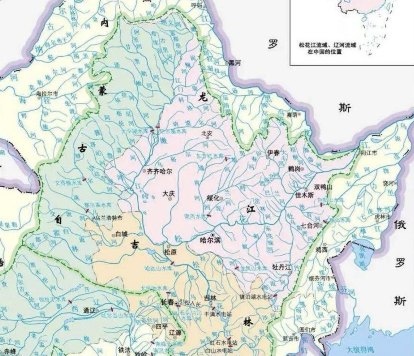 黑龙江的降水也不多,为什么水资源比其他北方省丰富得多?