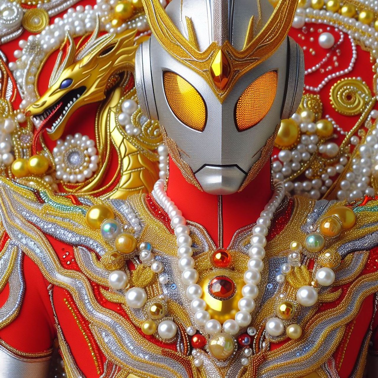 ai生成的创意奥特曼头像,大家看是不是有点像京剧脸谱,哈哈哈#奥特曼