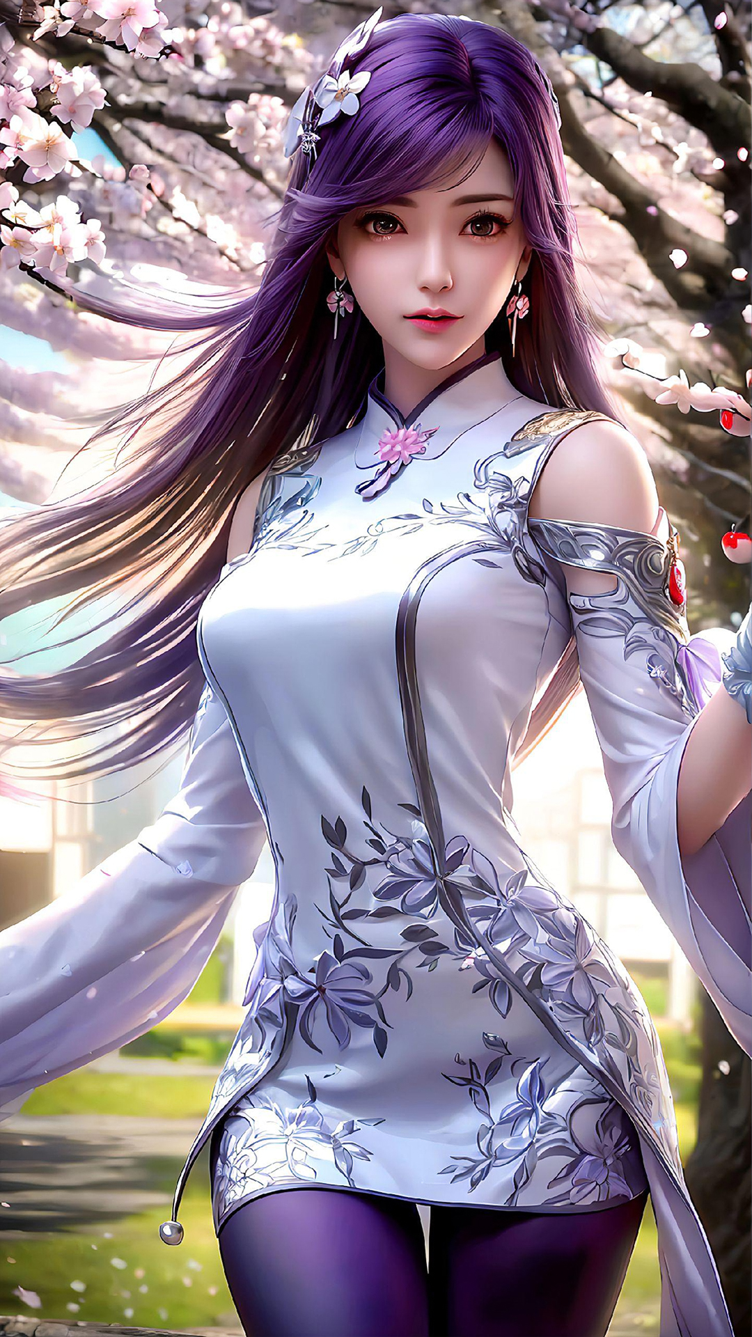 国漫女神|《完美世界》云曦ai高清手机壁纸