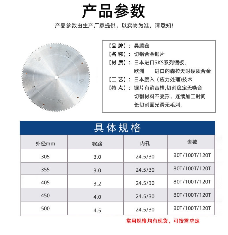 锯片参数图解图片