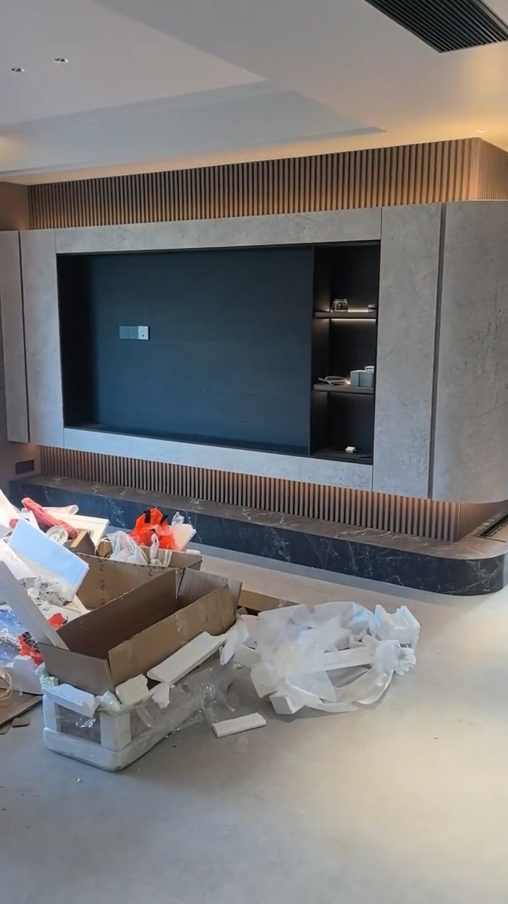 时尚高级耐看的转角电视柜