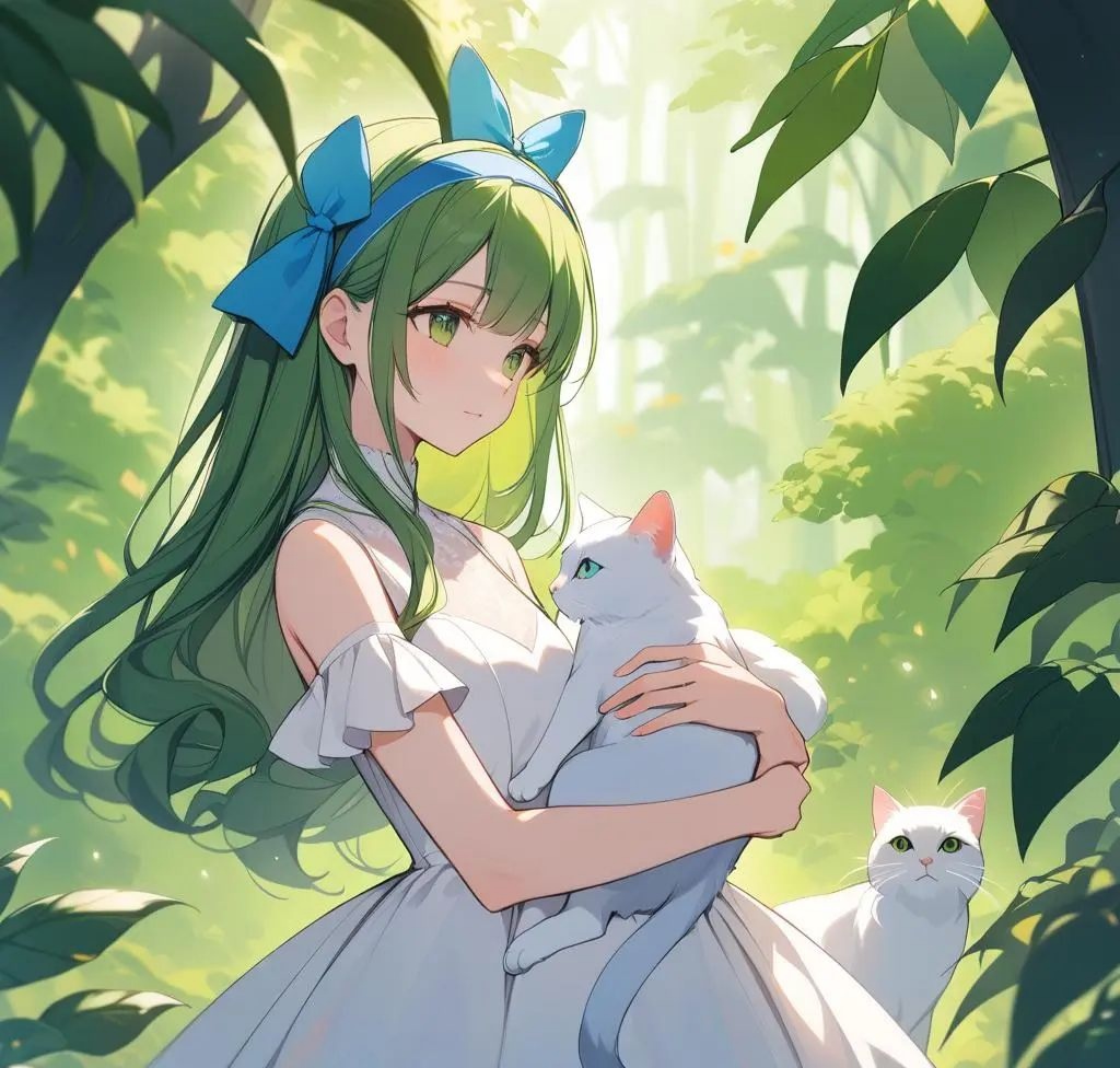 森林中的精灵仙子