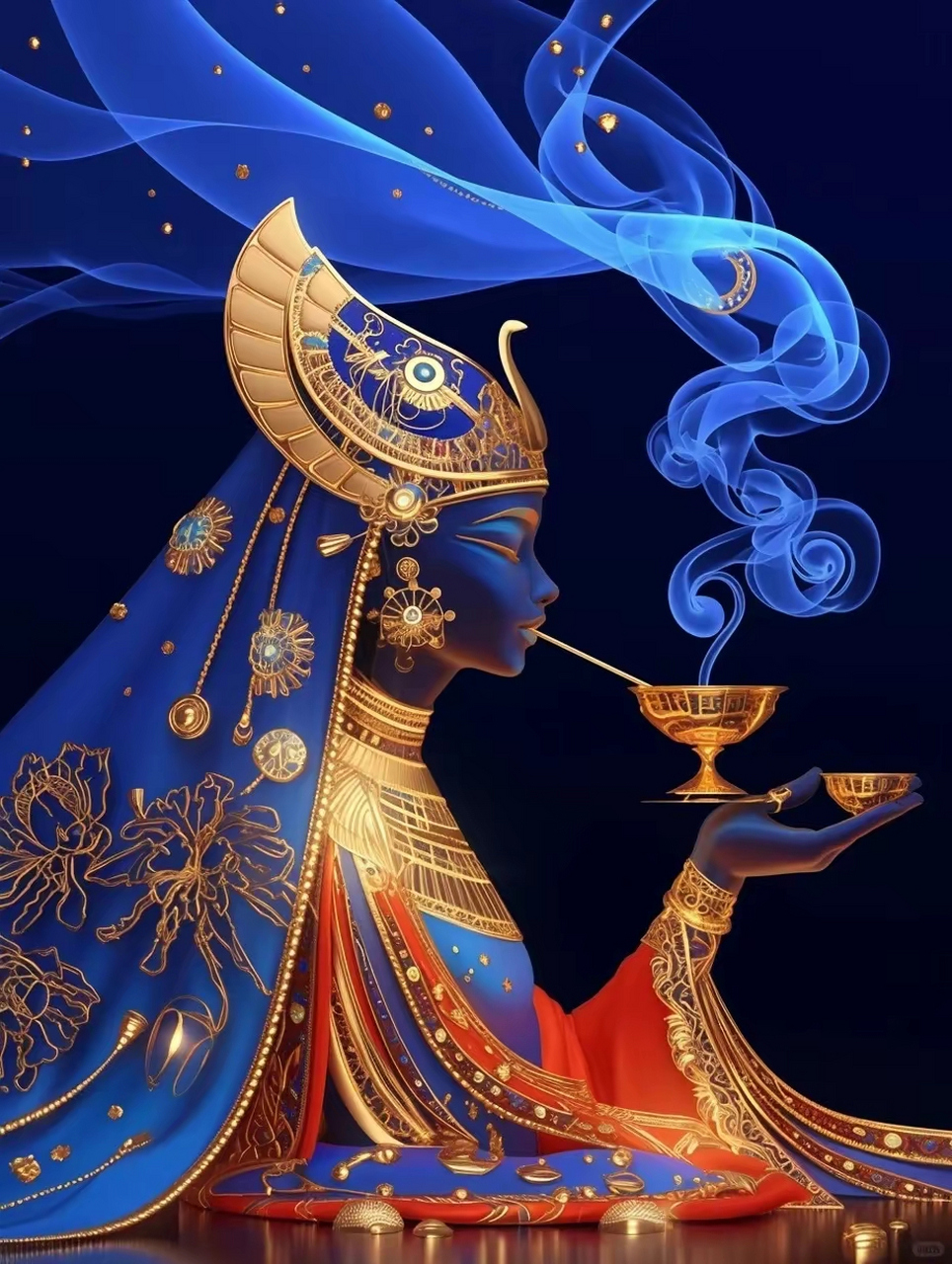 美图分享～这是埃及女祭司还是皇后