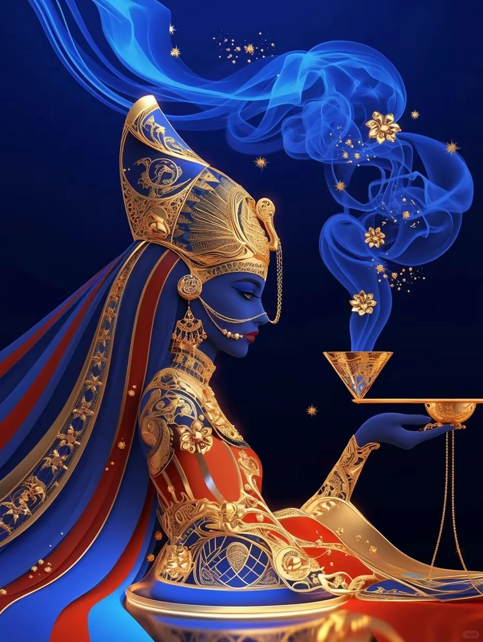 美图分享～这是埃及女祭司还是皇后