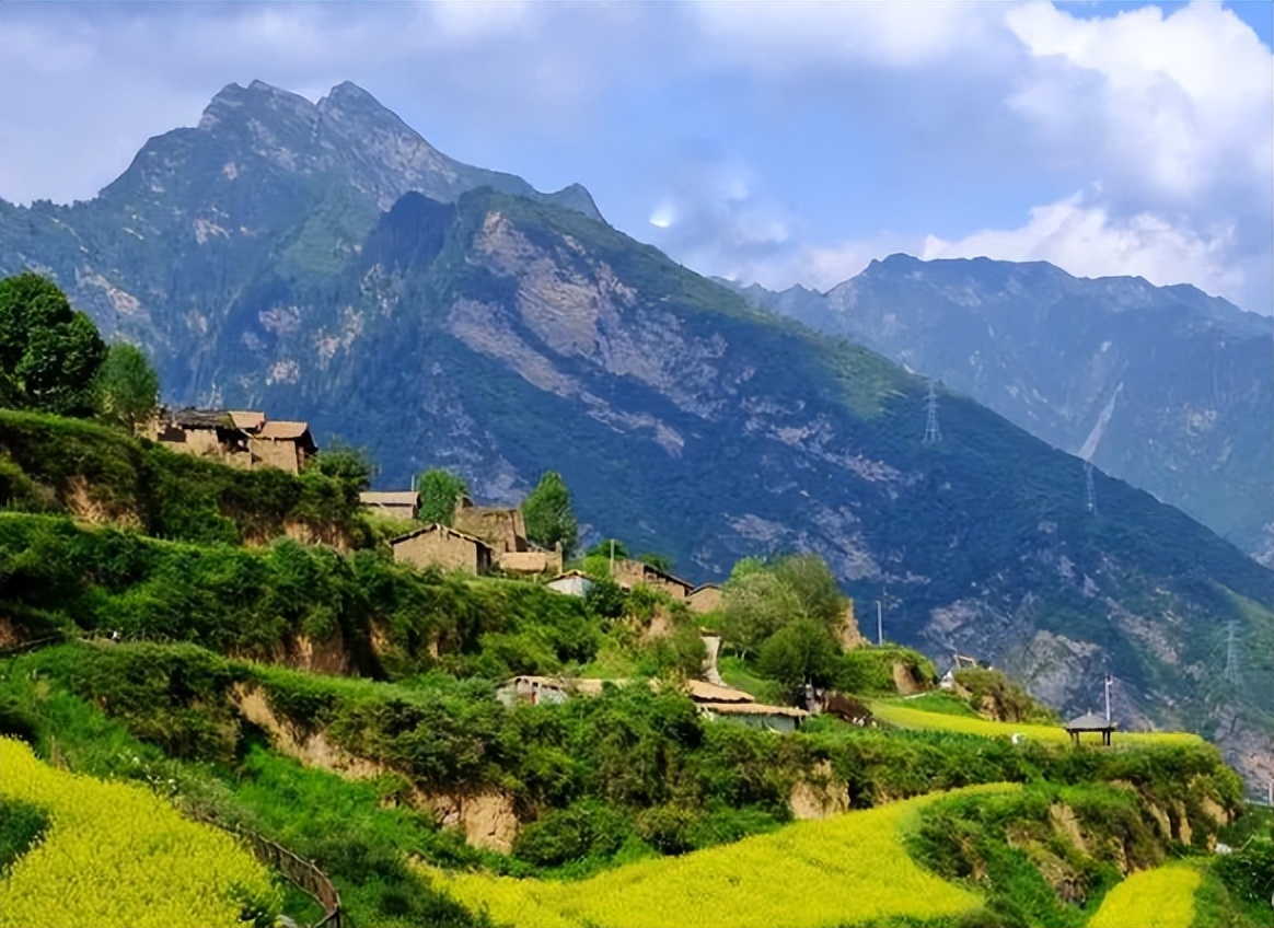四川茂县3大中国传统村落,云上的羌族桃源人家