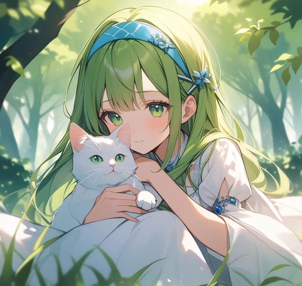 森林中的精灵仙子