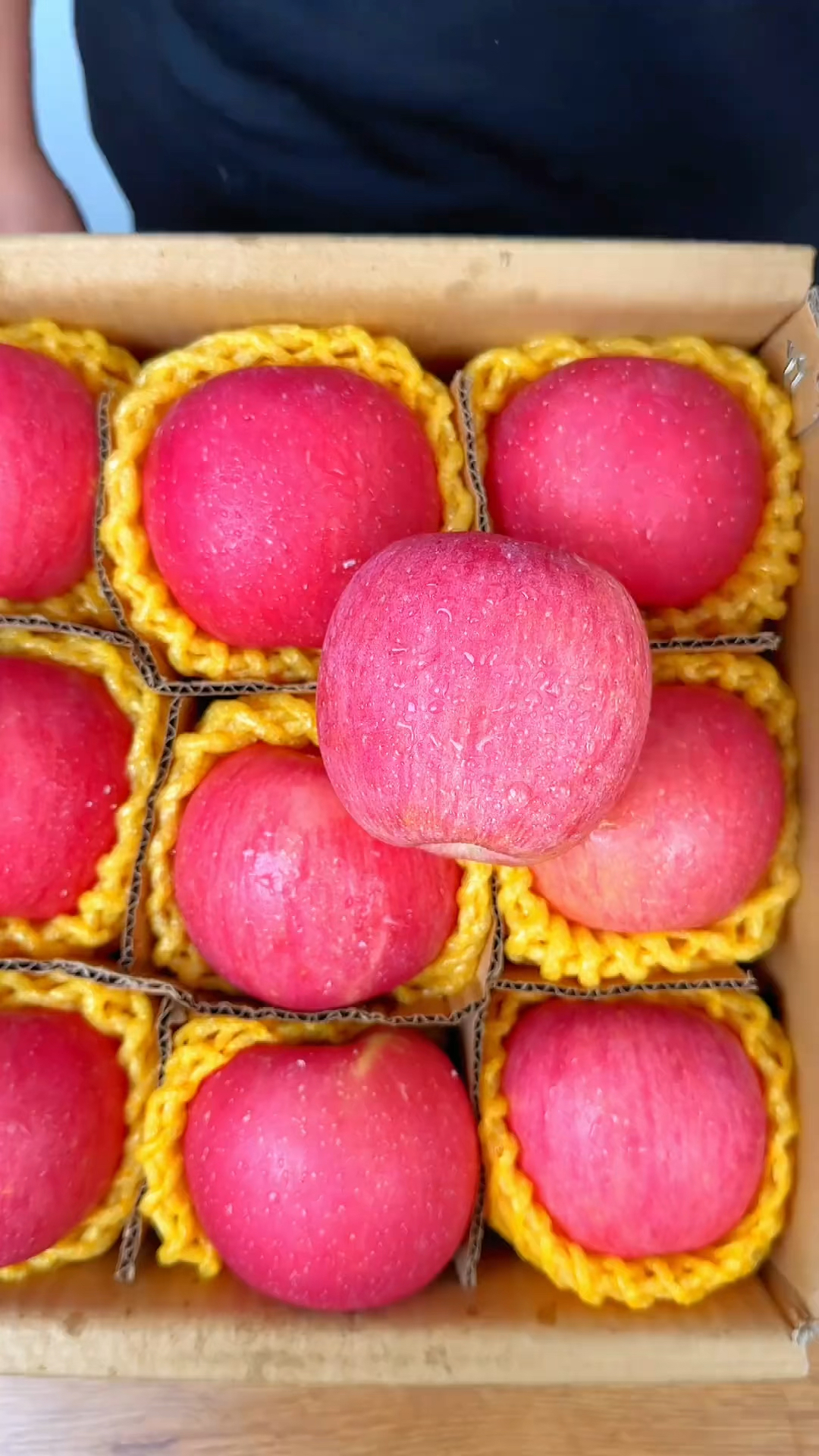 陕西延安高原红富士苹果