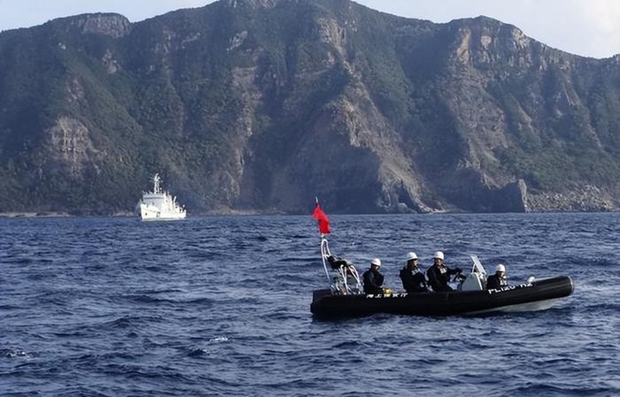 中日海警在钓鱼岛对峙,日本人没占到便宜  日本共同社3月29日消息