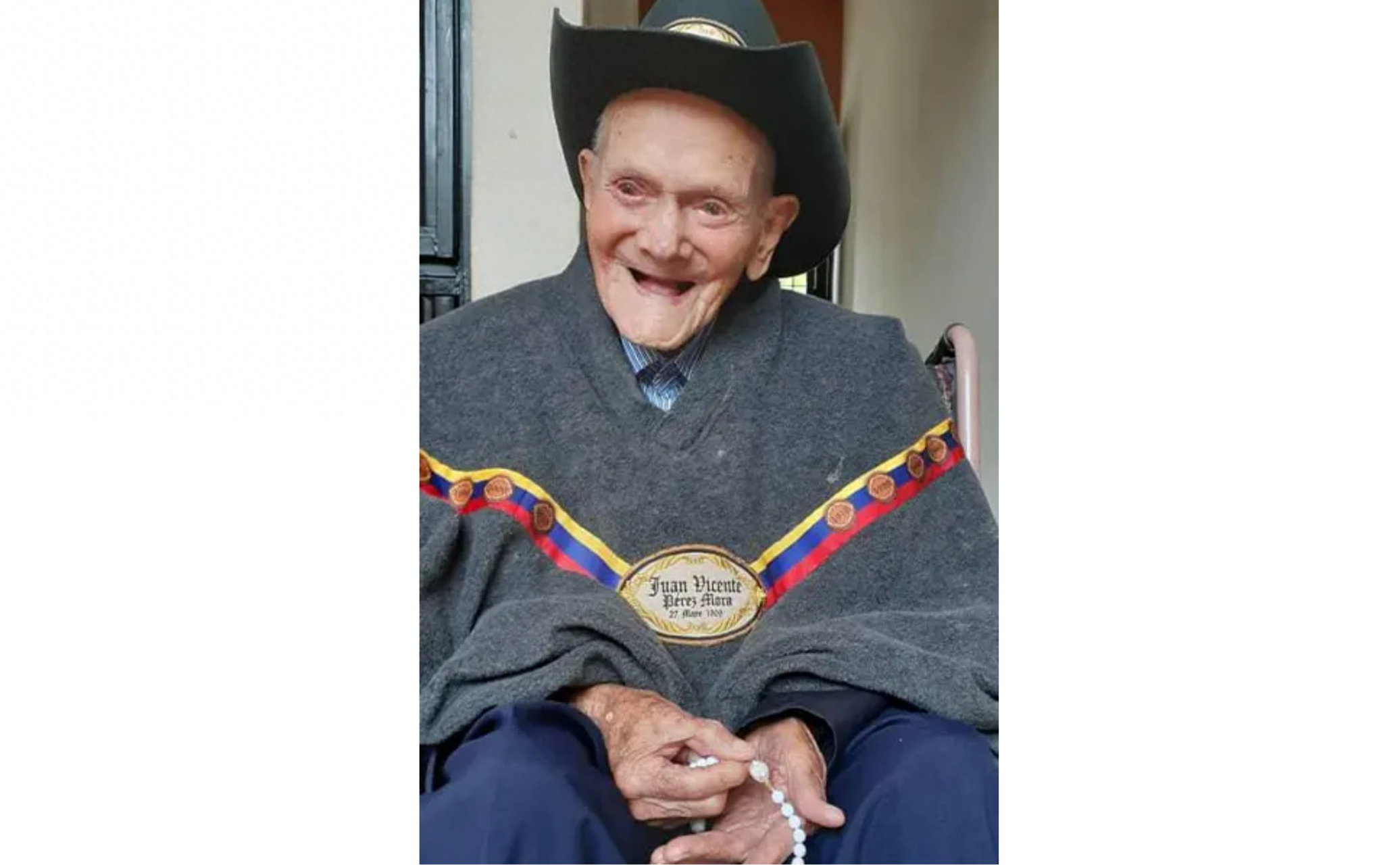 "在世最长寿的男性"去世,享年114岁,胡安出生于1909年5月27日.