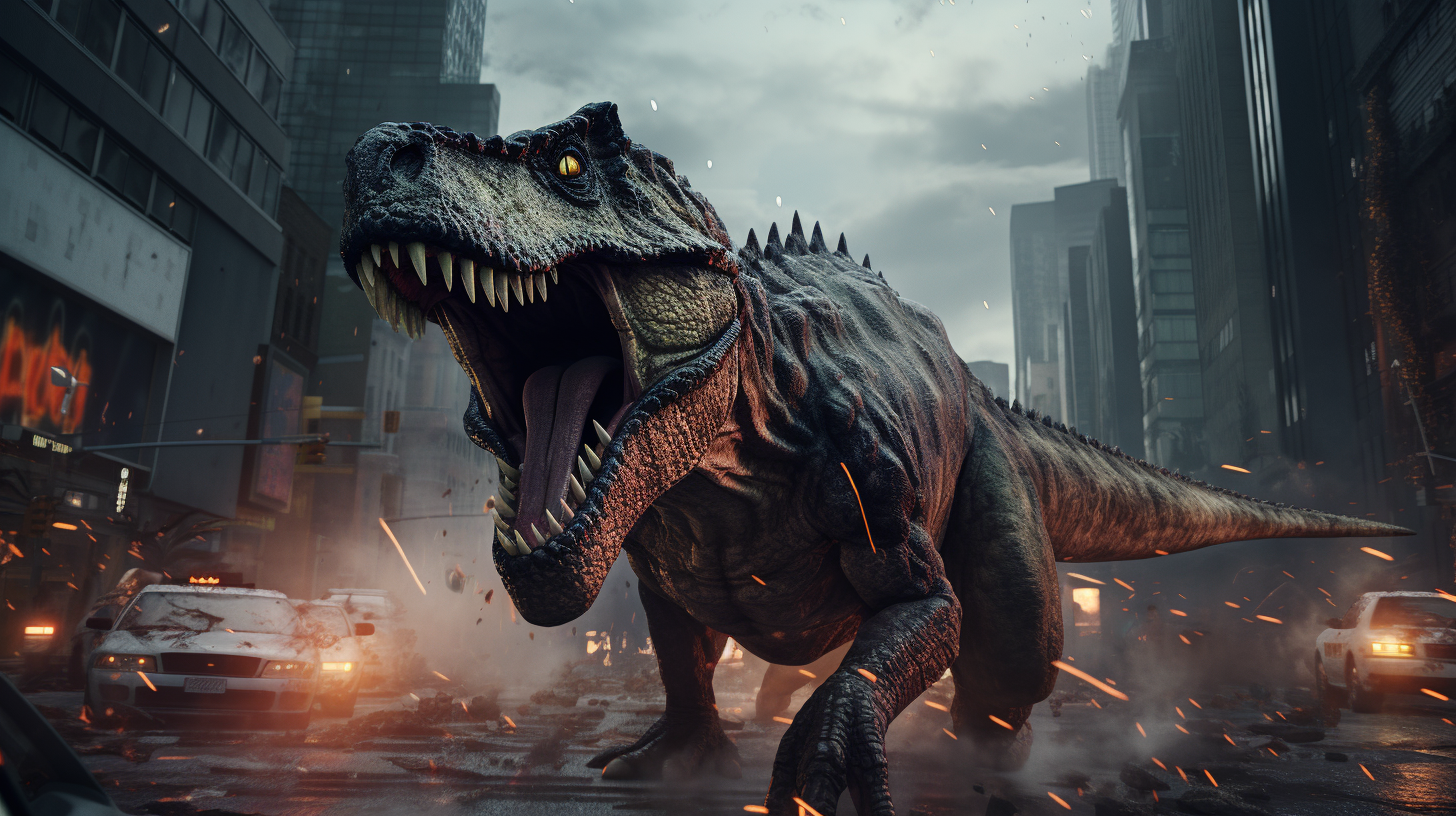 《侏罗纪公园4:复活之战》ai科幻电影欣赏