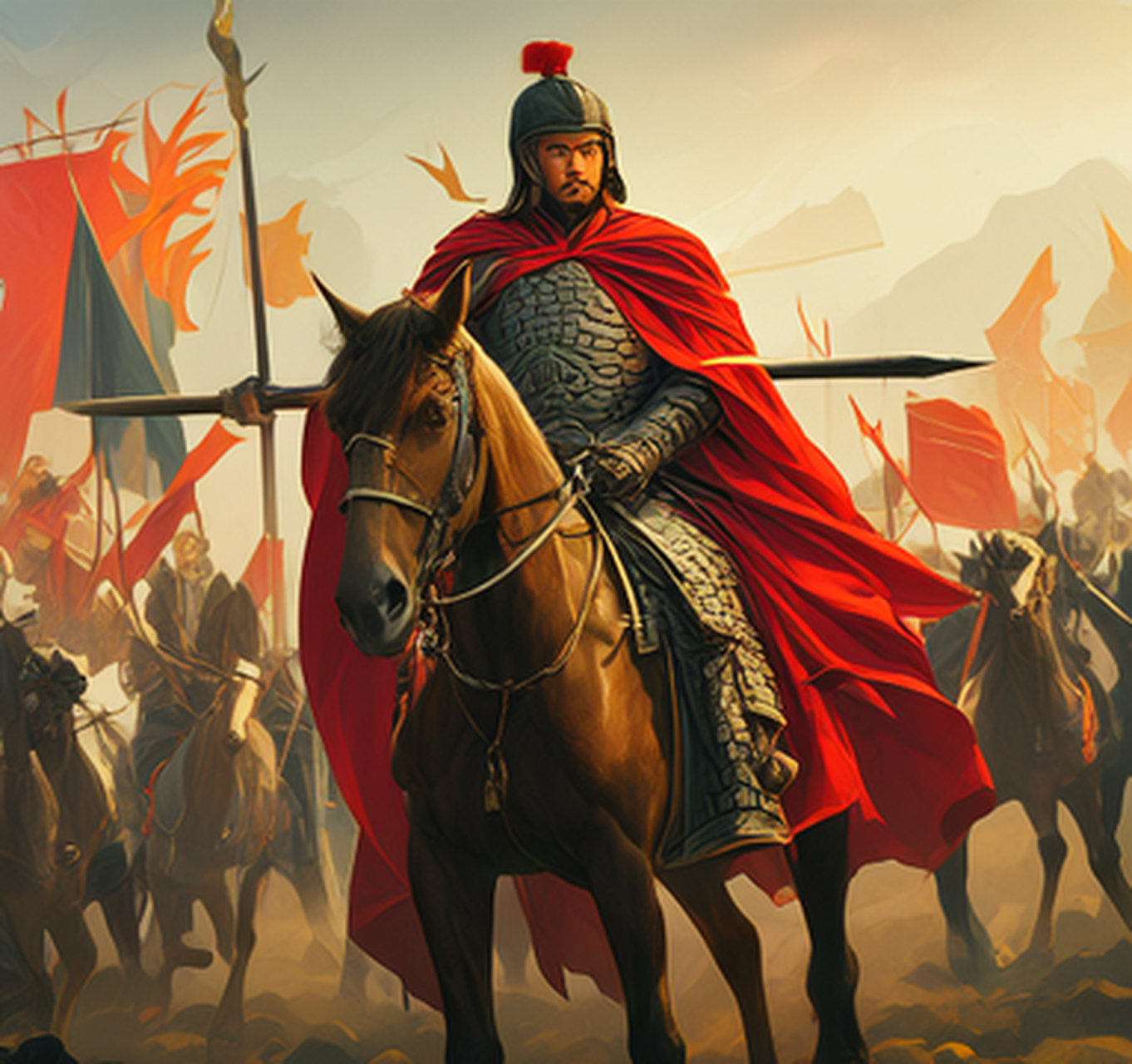 岳飞,南宋英勇抗金的名将!他坚守尽忠报国的信念北伐多次,收复失地.