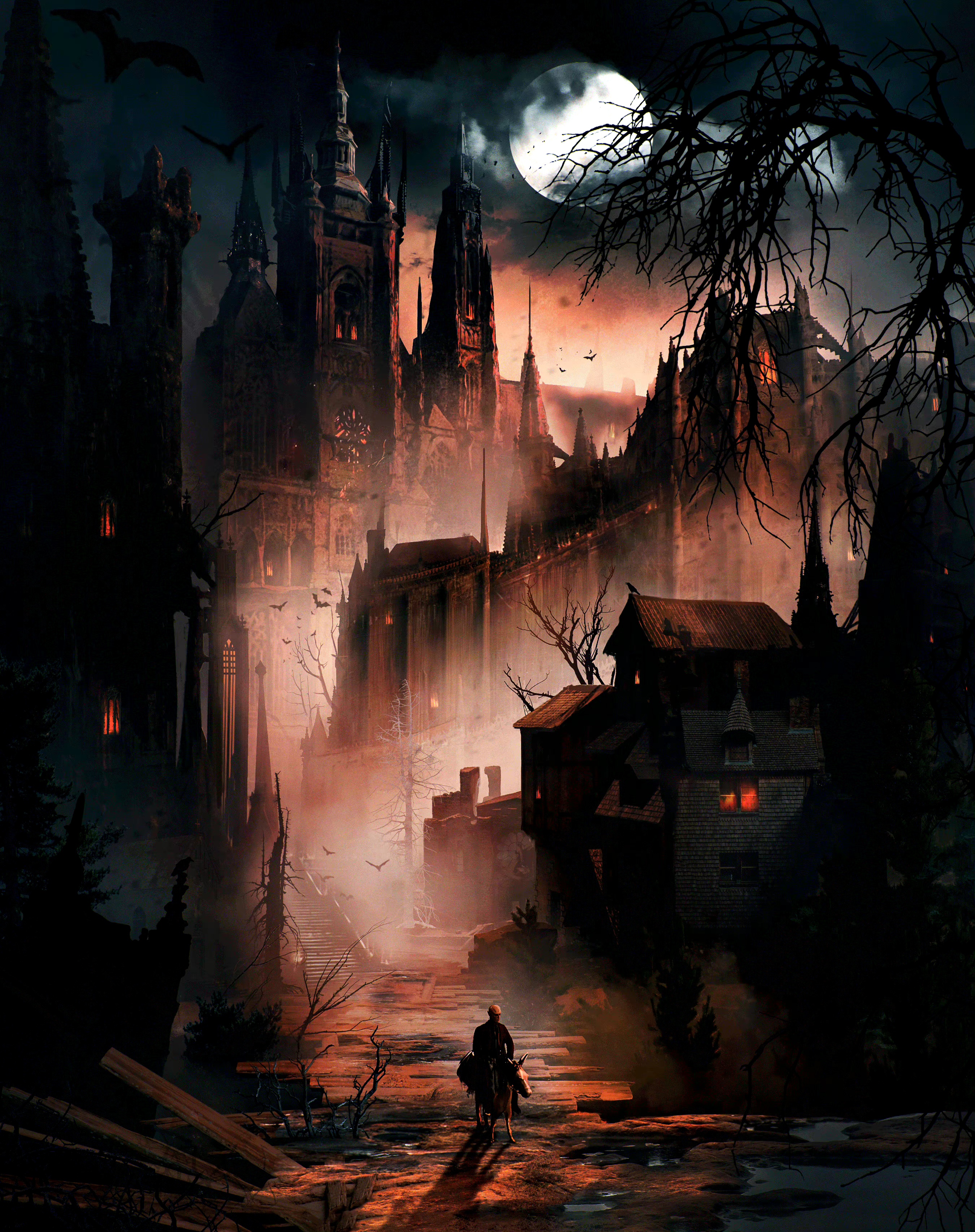 乌克兰概念艺术家helen ilnytska幻想题材插画欣赏, 描绘了魔法与科技