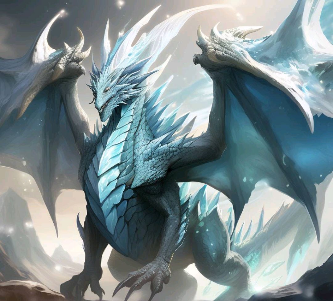 龙类百科"寒冰巨像龙"