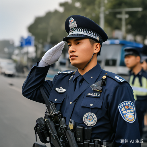 同学们有的说长大了当一名警察,为老百姓警察敬礼图片解放军持枪