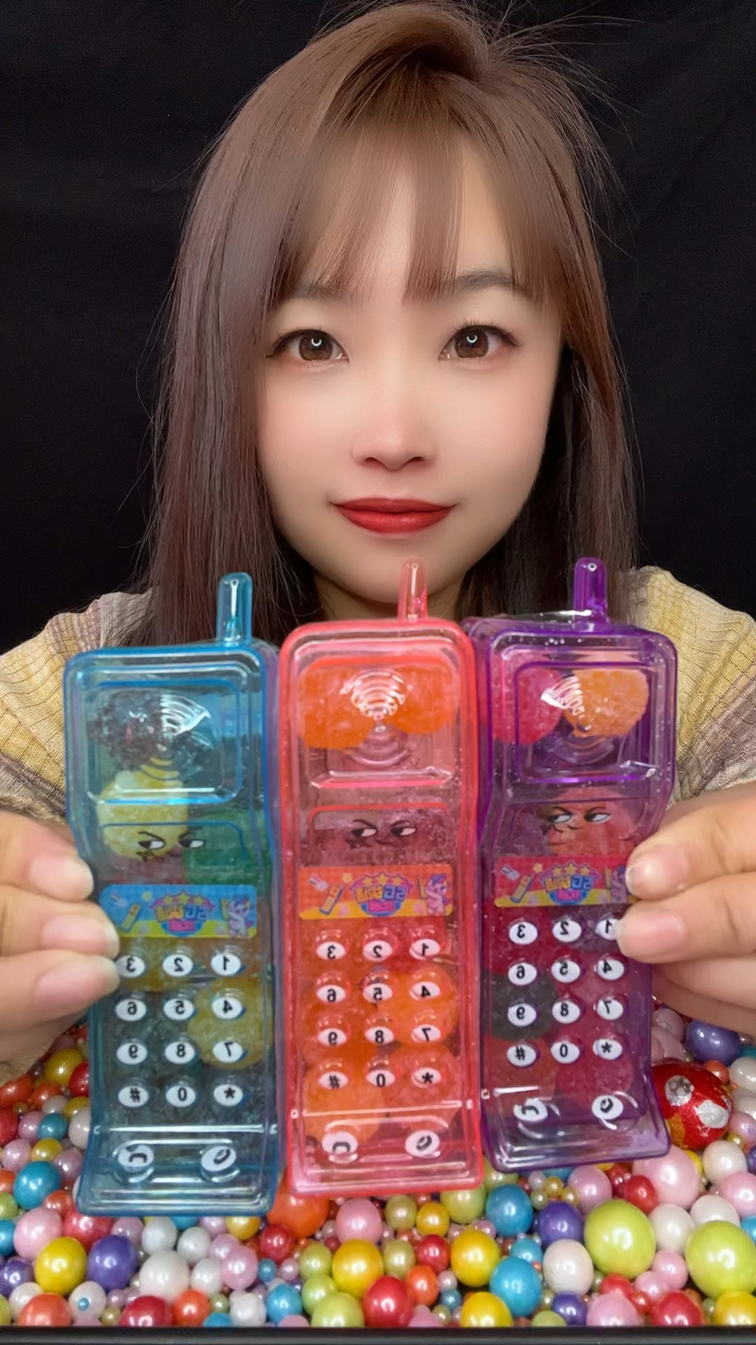 今天吃创意手机糖果,特别甜-度小视