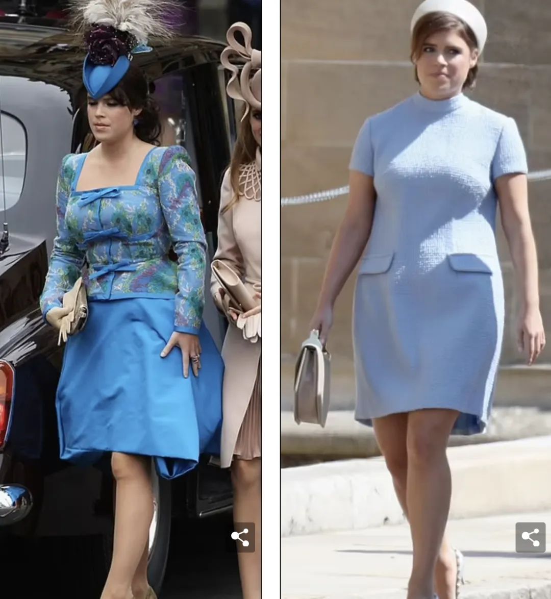 尤金妮公主品味进化!曾被群嘲的"时尚黑洞"杀入时装周,惊艳全场!