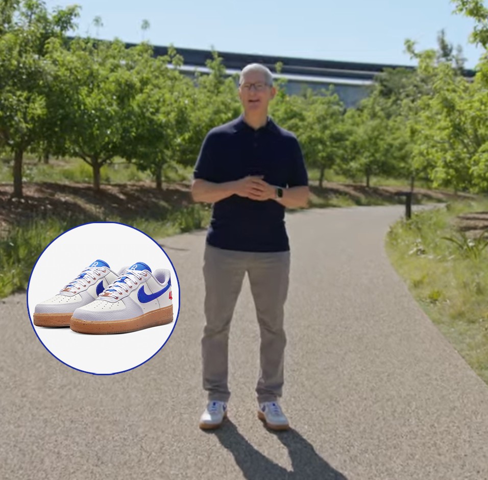 很明显库克的造型更有精英感,曾穿着 zegna 杰尼亚的鞋登上《时代》