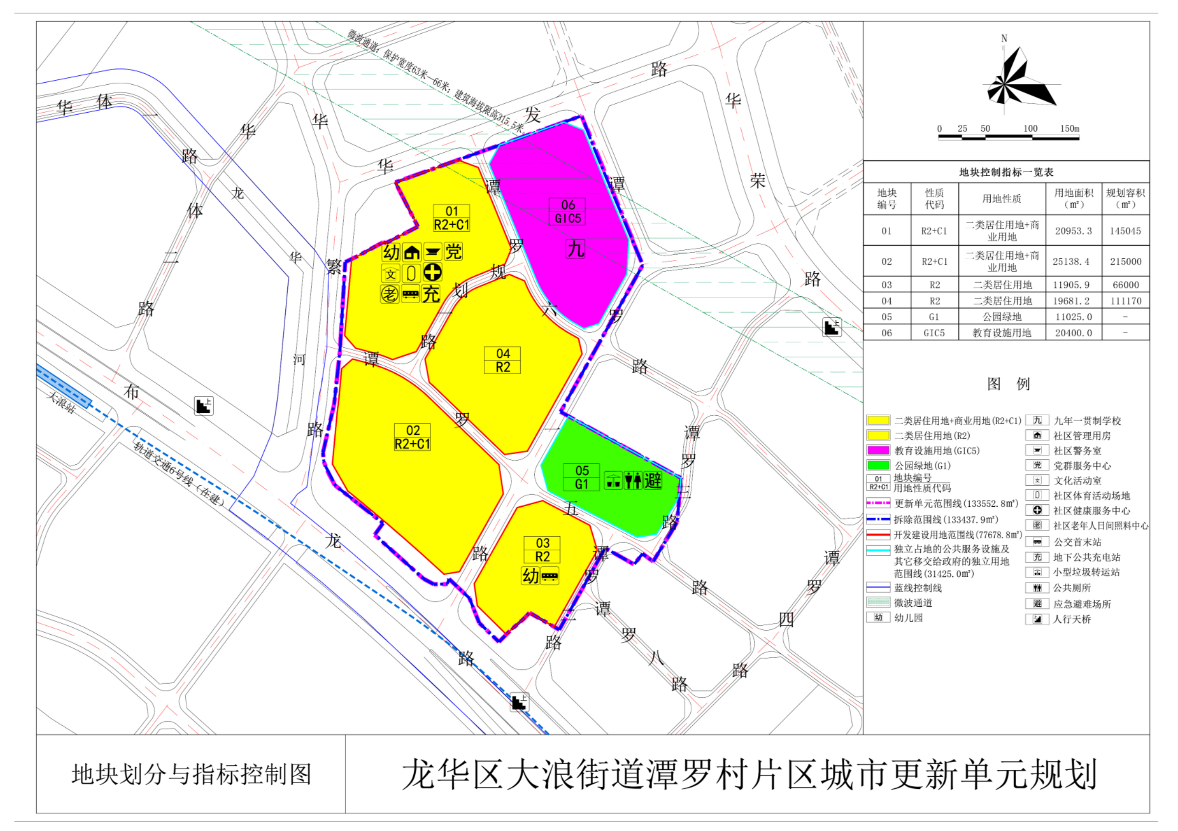 龙华大浪潭罗村城市更新单元二期权利人公示