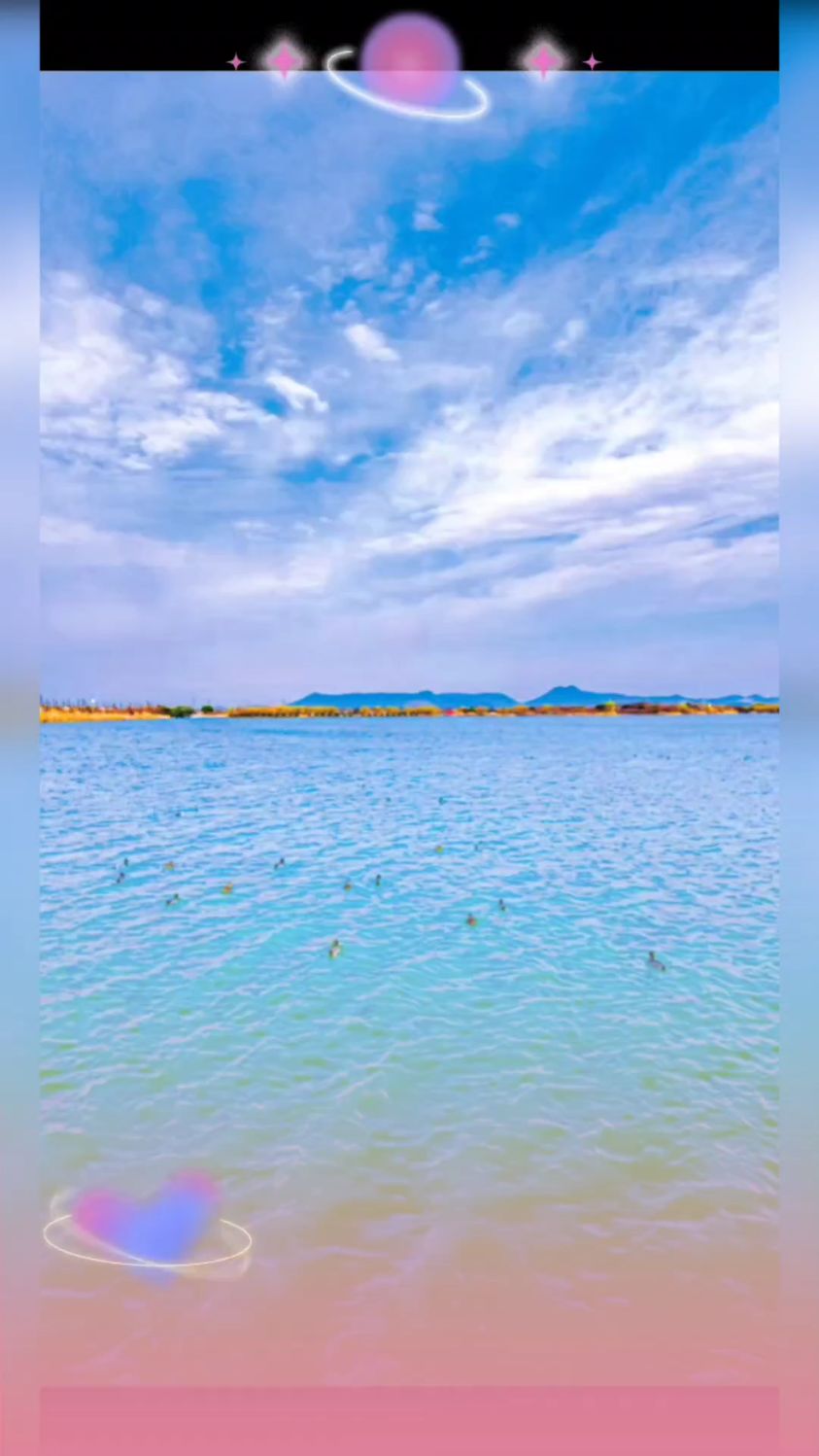 碧海蓝天治愈心灵