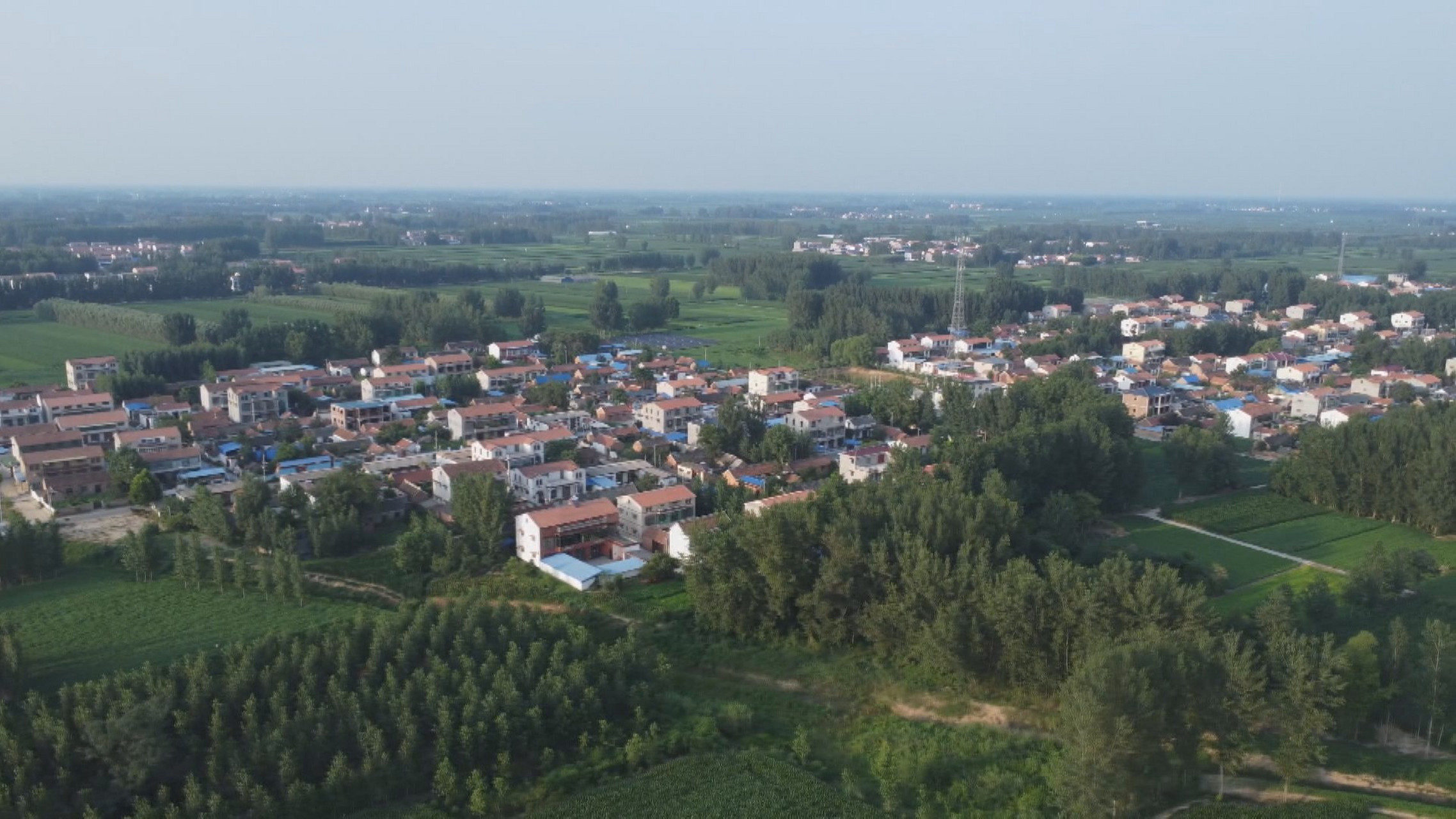 河南省扶沟县村庄美如画