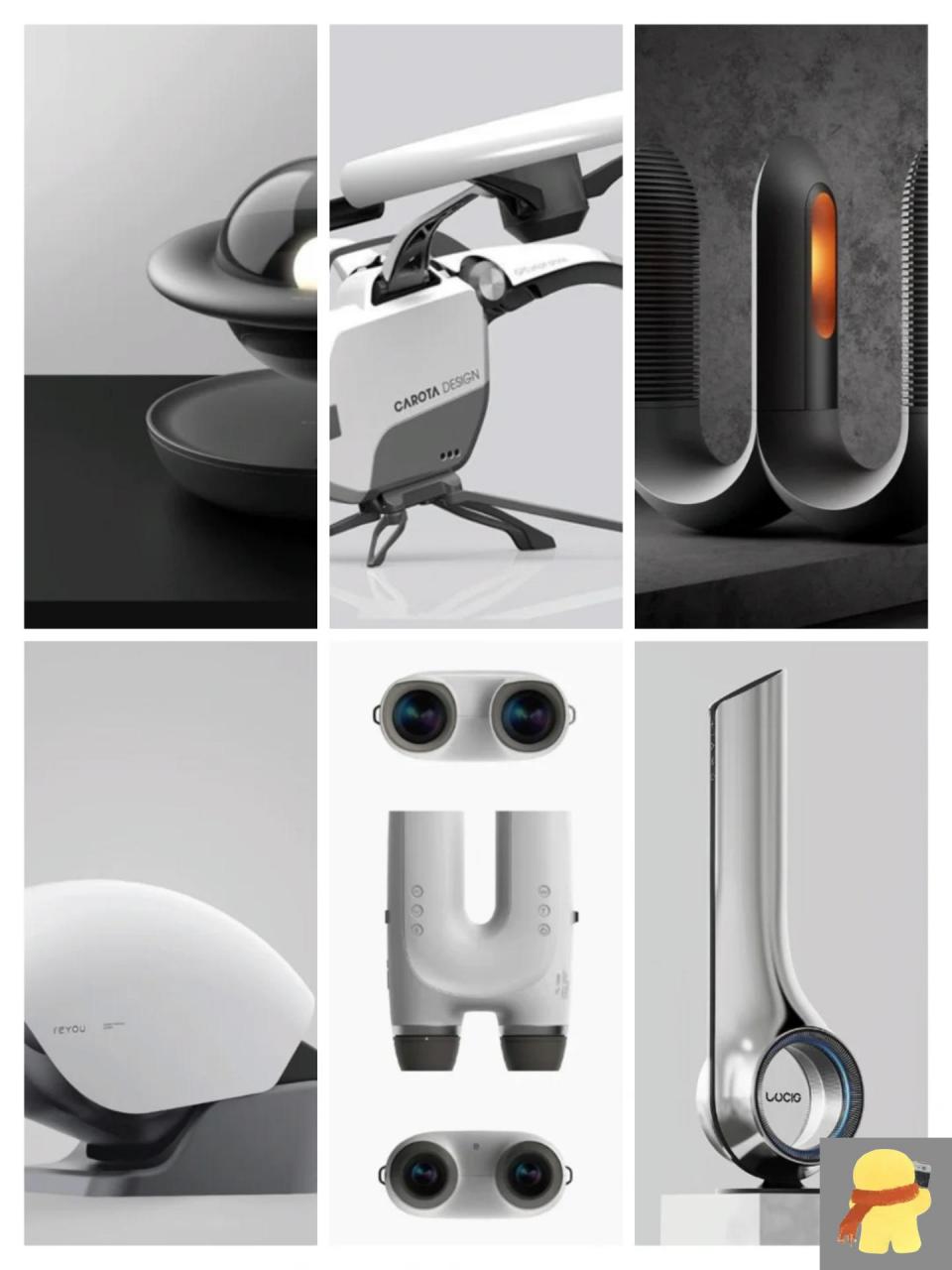 科技感工业设计 一些富含科技感的设计分享给同学们.