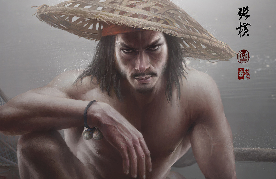 《水浒传》张横