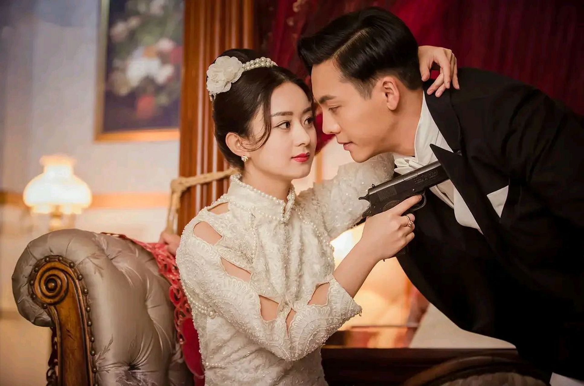 赵丽颖和刘恺威,钟汉良,张翰,还有霍建华都很有cp感,到你认为哪个能够