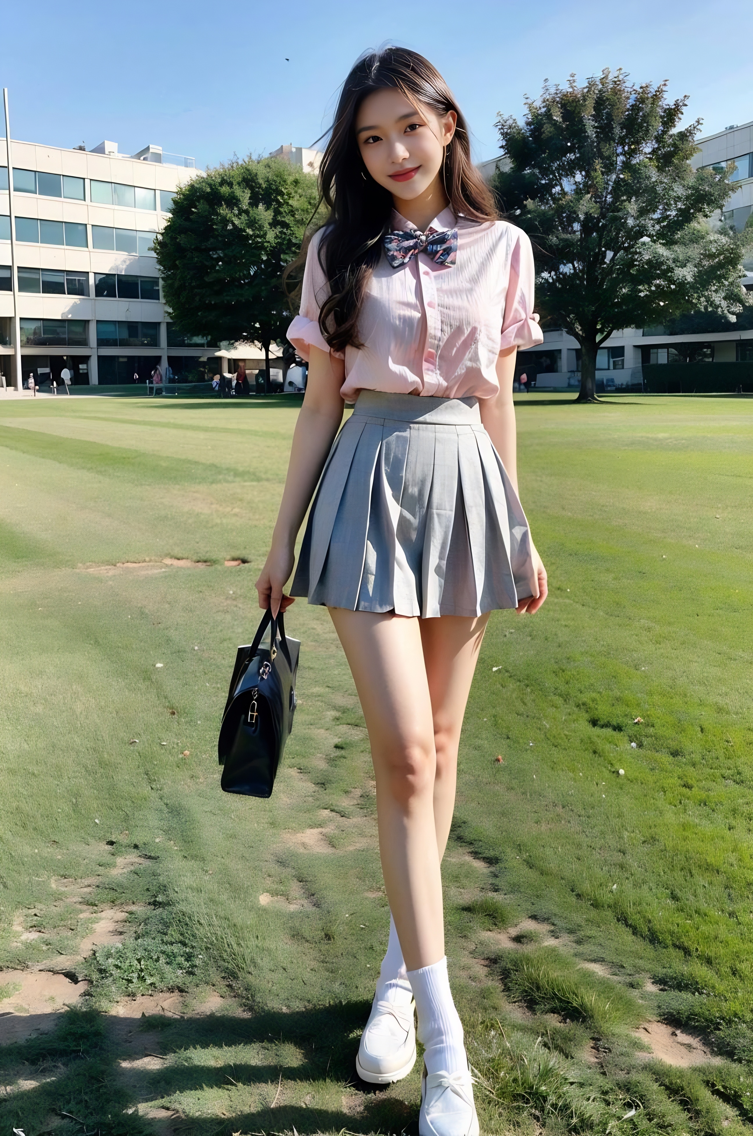 校园里的jk少女哦