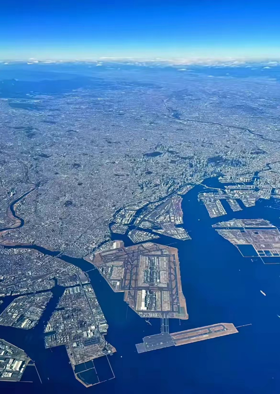 日本东京鸟瞰图图片