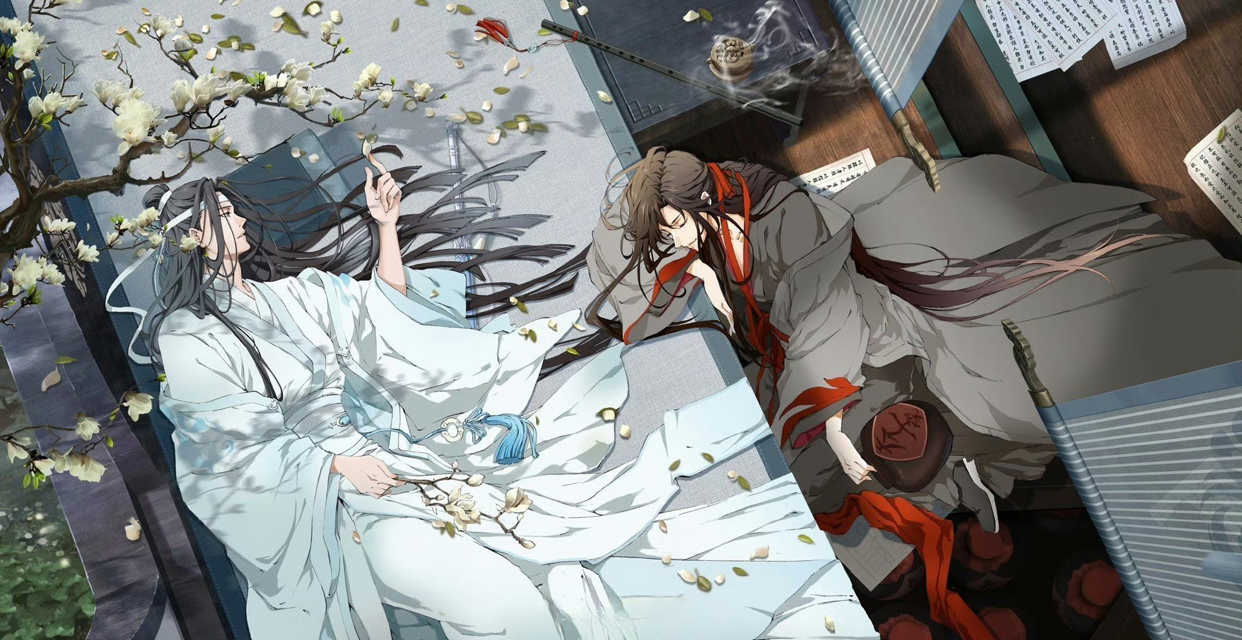 魔道祖师# 忘羡好甜啊!所以说官方画风最为致命[偷笑]