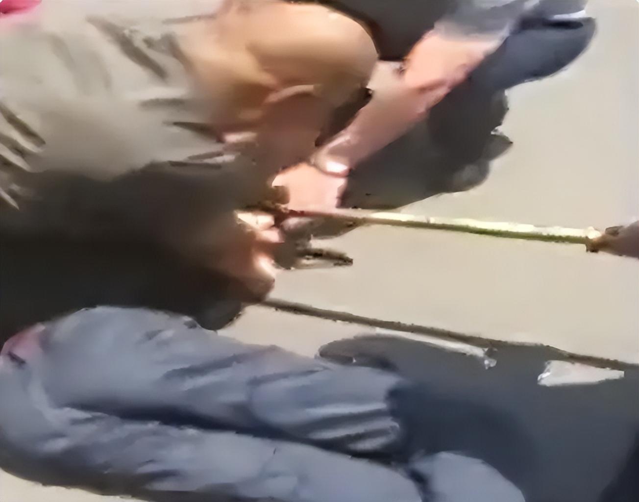 2016年男子被四名壮汉当街暴打警察调查后打人者每人奖一万