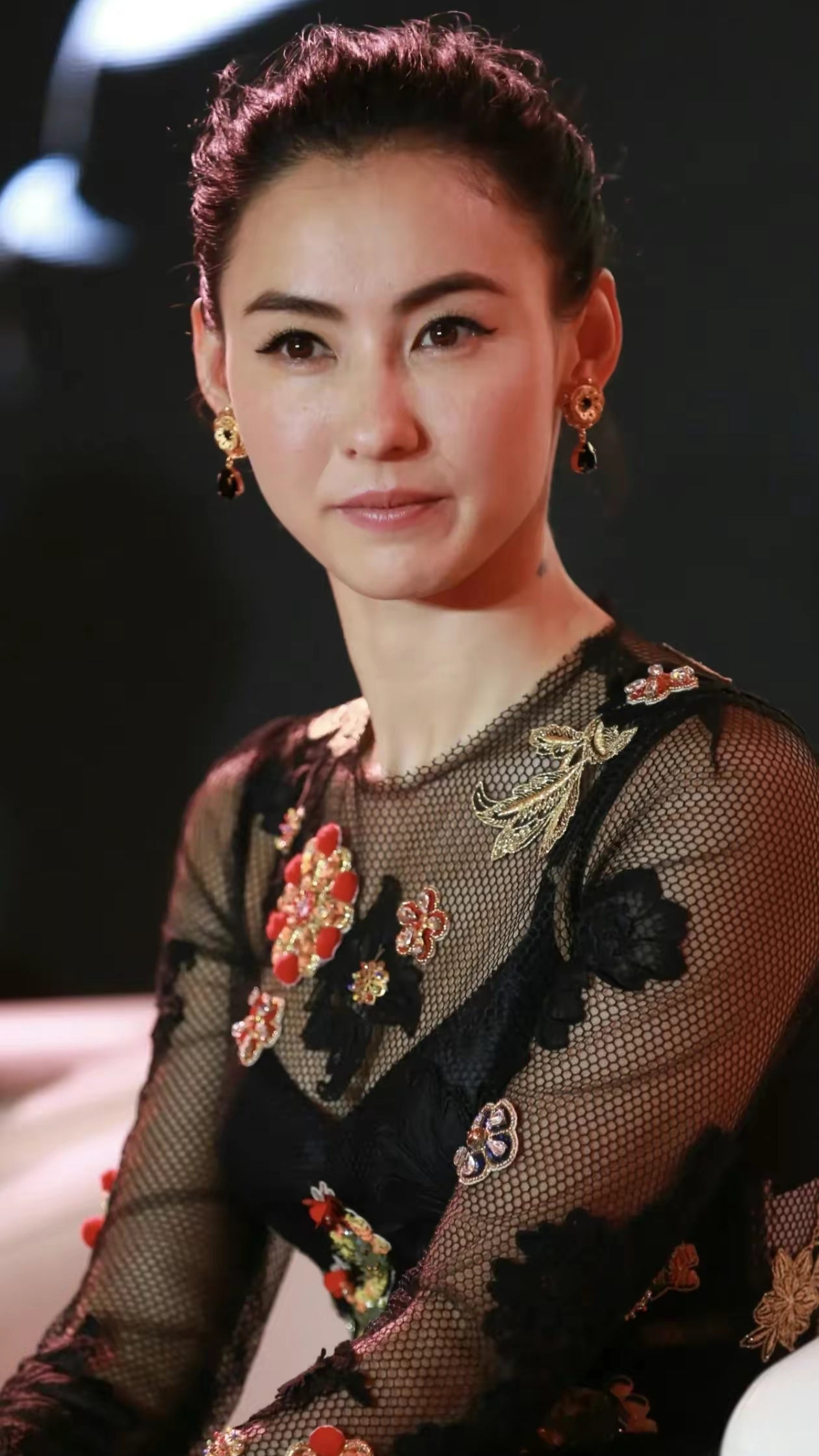 张柏芝,不老女神,气质优雅如兰,贵气自然流露