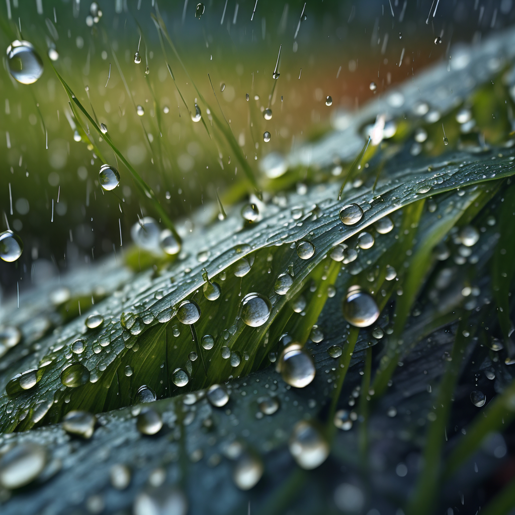 万物清明# 雨滴轻敲窗棂,如同诗人的笔尖在纸上起舞,描绘出一幅幅