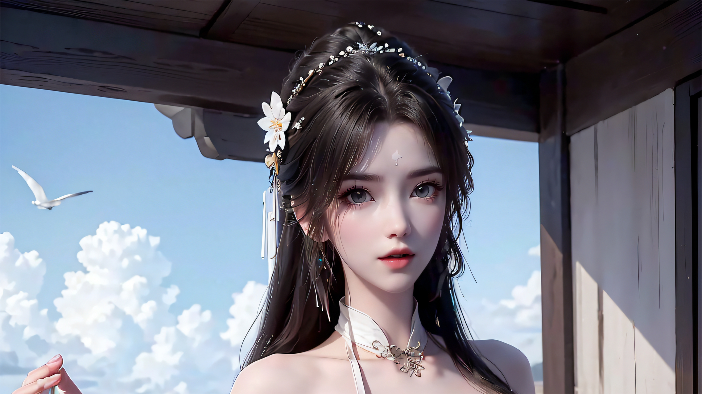 被封印的壁纸|《完美世界》清漪 高清壁纸#国漫女神壁纸# #国漫最美