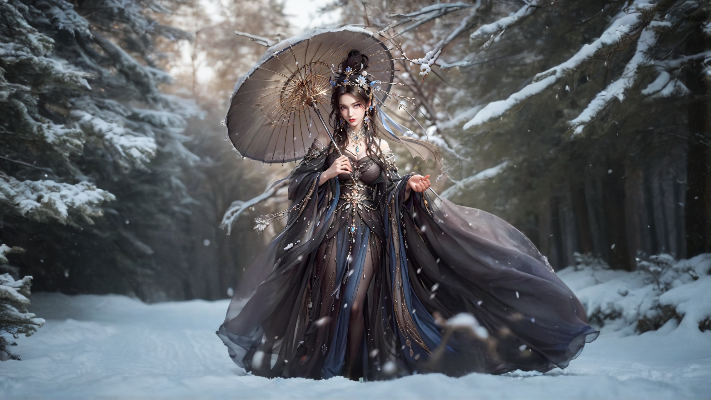 国漫壁纸|《诛仙》:陆雪琪4k无水印高清手机,电脑壁纸分享#国漫女神壁