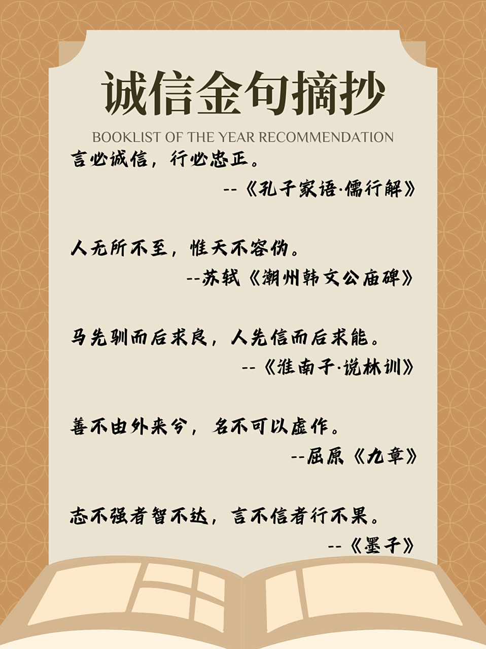 🔥谁能料想,那些有关诚信的名家名言,竟如熠熠星光般璀璨,汇聚成一