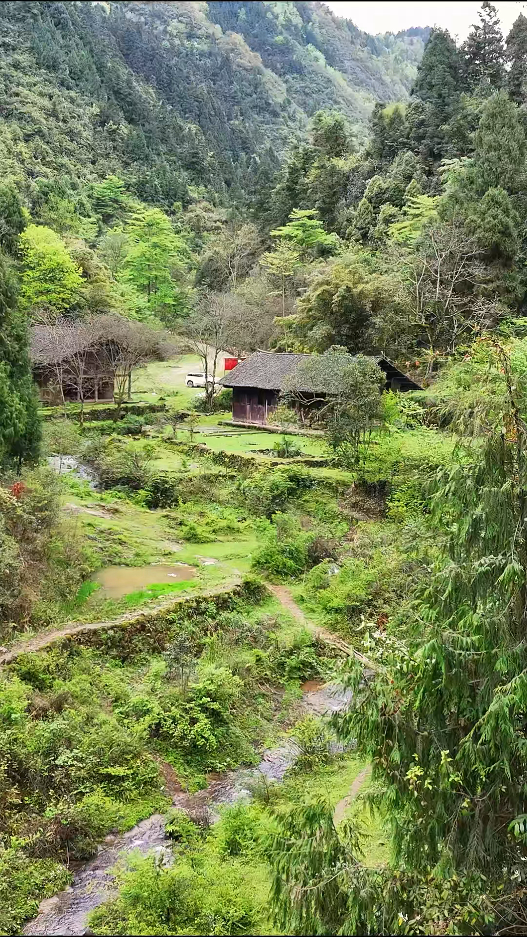 深山隐居人家图片图片