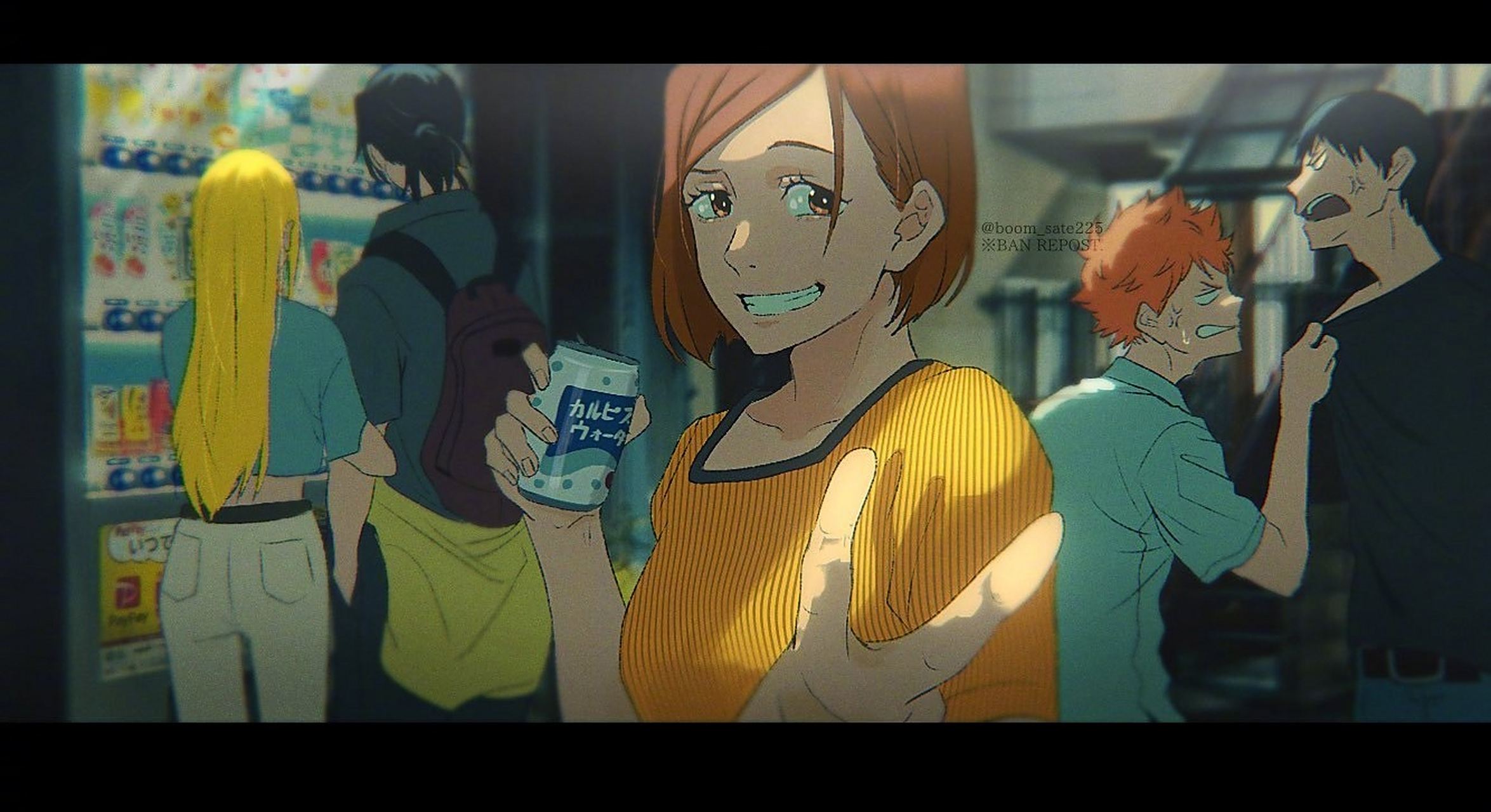 分享一组动漫《咒术回战》同人插画作品,展现了剧中人物与其他动画