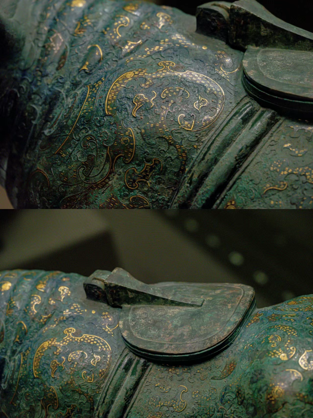 每天认识一个文物:错金银云纹青铜犀尊